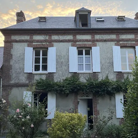 'L' Editeur' - Maison De Maitre Honfleuraise. La Rivière-Saint-Sauveur Exterior foto